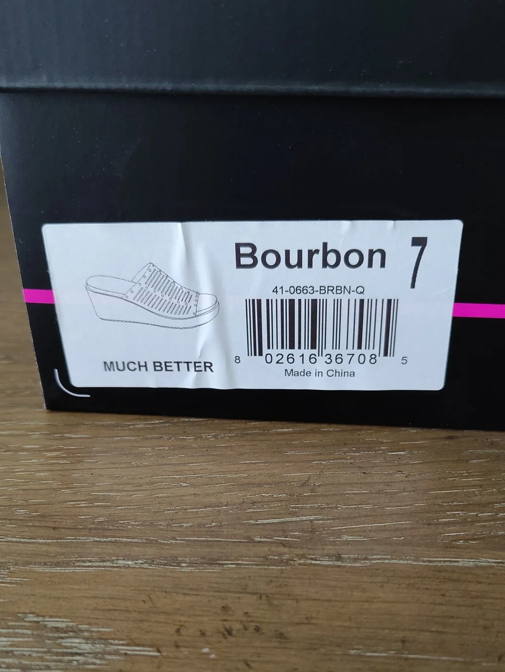 NIB Corkys Much Better Bourbon Size 7 Wedges Never Worn Tried On Only